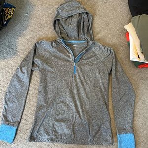 Reebok Hooded Quarter Zip